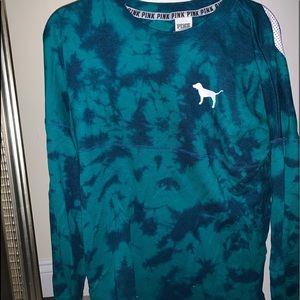 PINK Oversized Long Sleeve Shirt